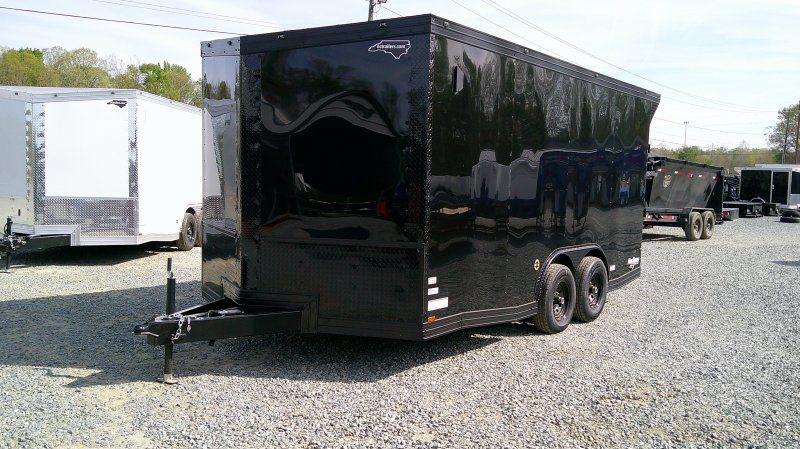 2026 Cynergy 8.5x16 Enclosed Pro Series Slant-V Blackout Ramp 10K