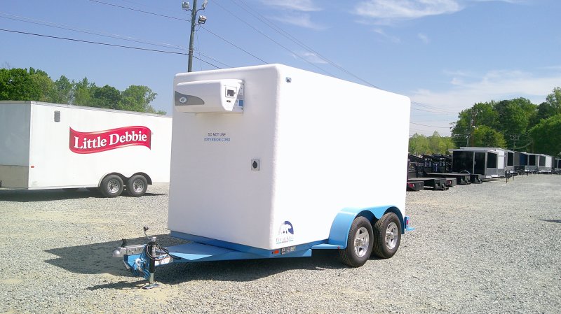 2026 Polar King 6x12 Freezer Refrigerated Trailer Swing Door 7K GVWR