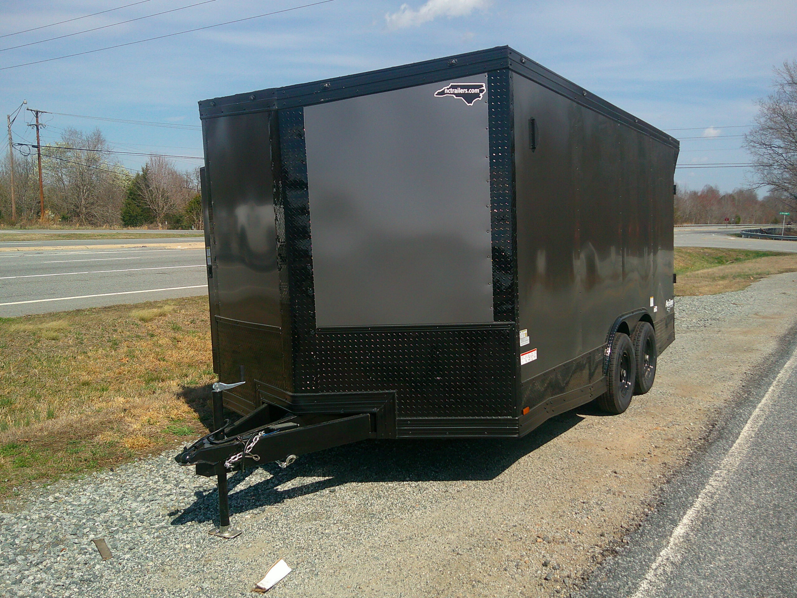 2026 Cynergy 8.5x16 Enclosed Pro Series Slant-V Ramp 10K