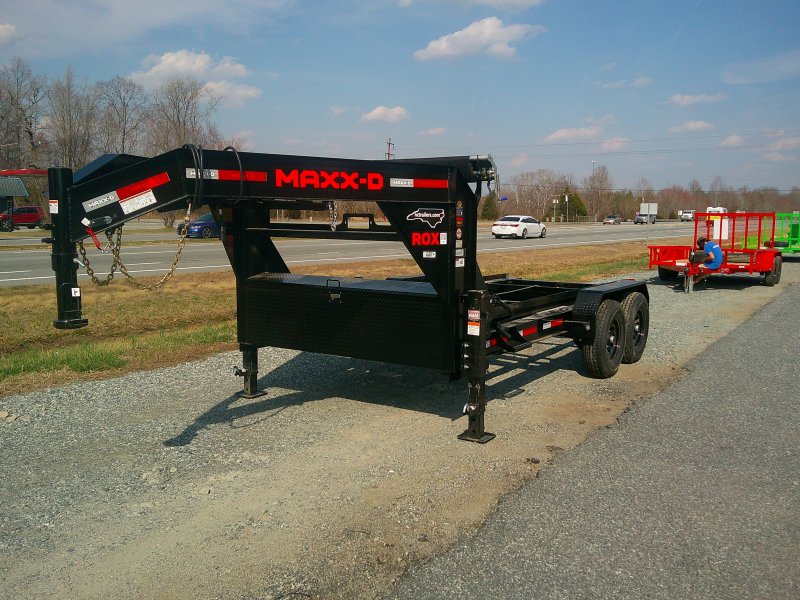 2026 Maxx-D 7x14 Gooseneck Roll-Off Trailer 14K GVWR