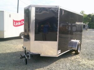 2026 Quality Cargo 6x12 Enclosed Trailer STD Ramp 3K GVWR
