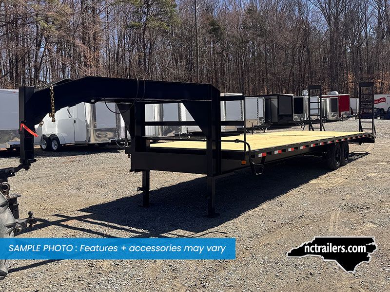 2025 Nolan 8.5x32 Gooseneck Deckover Equipment Trailer 17K GVWR - On Order