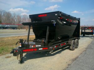 2026 Maxx-D 7x14 Bumper Pull Roll-Off Trailer 14K GVWR