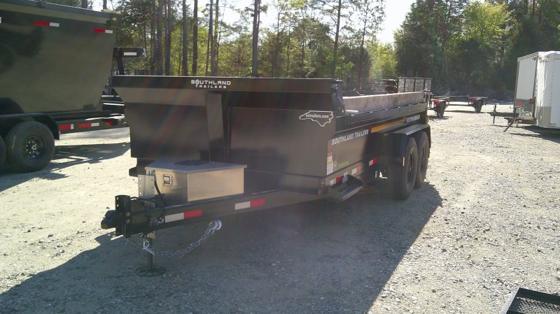 2026 Southland SL714-17KHD 7x14 Dump Trailer 2' Sides 17K GVWR