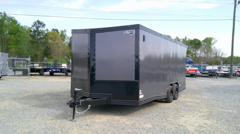 2026 Cynergy 8.5x20 Enclosed Pro Series Slant-V Blackout Ramp 10K