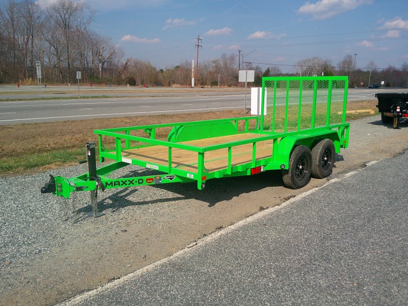 2026 Maxx-D 7x14 U3X Utility Landscape Trailer 7K GVWR