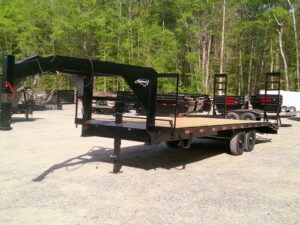 2026 Nolan 8.5x24 Deckover Gooseneck Equipment Trailer 14K GVWR