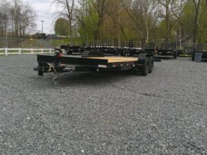 2026 Nolan 7x22 Equipment Trailer Half Tilt 10K GVWR