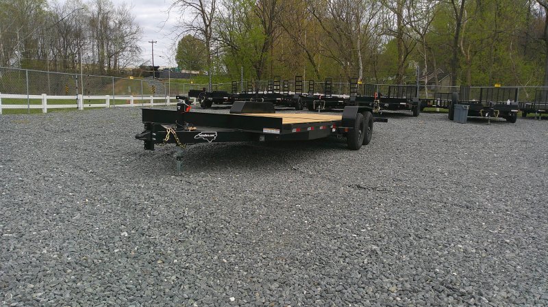 2026 Nolan 7x22 Equipment Trailer Half Tilt 10K GVWR