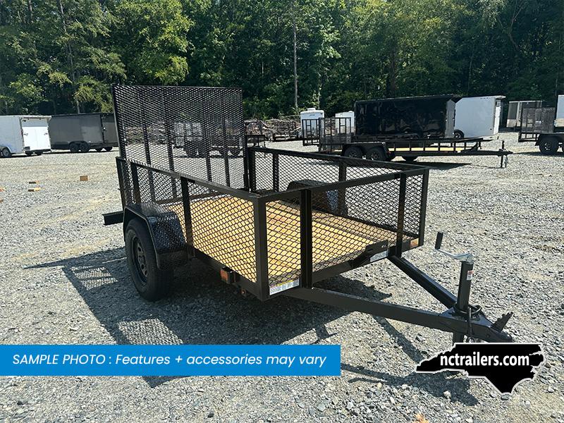 2026 Nolan 5x8 Utility Landscape Trailer 24" Mesh 3K GVWR - On Order