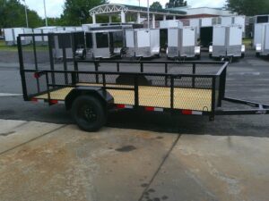 2026 Nolan 6x12 Utility Landscape Trailer 24" Mesh 3K GVWR