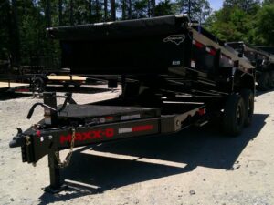 2026 Maxx-D DJX 7x14 Dump Trailer 2' Sides 14K GVWR