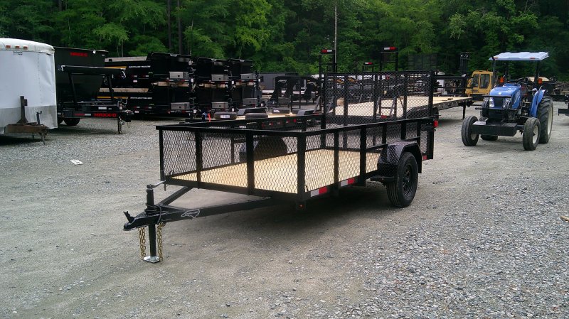 2026 Nolan 6x12 Utility Landscape Trailer 24" Mesh 3K GVWR