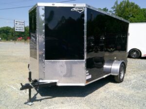 2026 Cynergy 6x12 Enclosed Trailer STD Ramp 3K GVWR