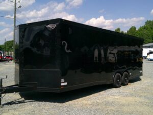 2026 Cynergy 8.5x24 Enclosed Pro Series Slant-V Blackout Ramp 10K