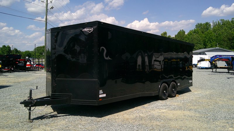 2026 Cynergy 8.5x24 Enclosed Pro Series Slant-V Blackout Ramp 10K