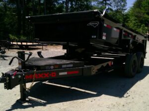 2027 Maxx-D DJB 7x16 Dump Trailer 2' Sides 17.5K GVWR