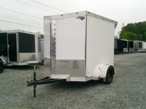 2026 Cynergy 6x8 Enclosed Trailer Pro Series Ramp Door 3K GVWR