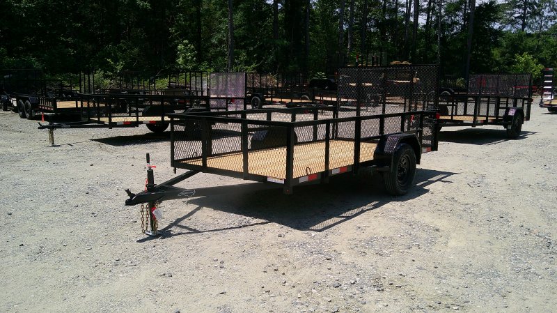 2026 Nolan 6x12 Utility Landscape Trailer 24" Mesh 3K GVWR