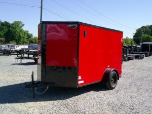 2026 Cynergy 6x10 Enclosed Trailer STD Ramp 3K GVWR