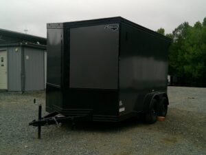2026 Cynergy 7x12 Enclosed Trailer Pro Series Slant-V Nose 7K GVWR