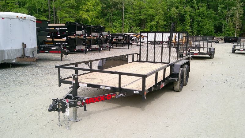 2026 Maxx-D 7x16 U3X Utility Landscape Trailer 7K GVWR