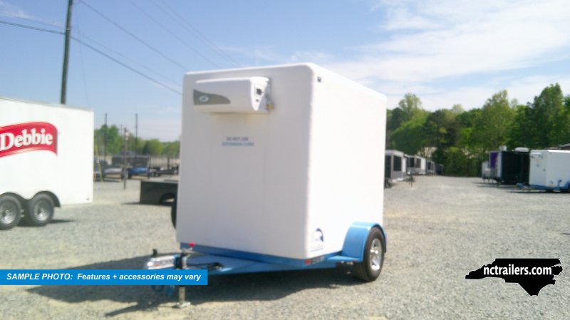 2026 Polar King 6x8 Freezer Refrigerated Trailer Swing Door 5K GVWR