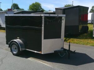 2026 Cynergy 5x8 Enclosed Trailer STD Ramp 3K GVWR