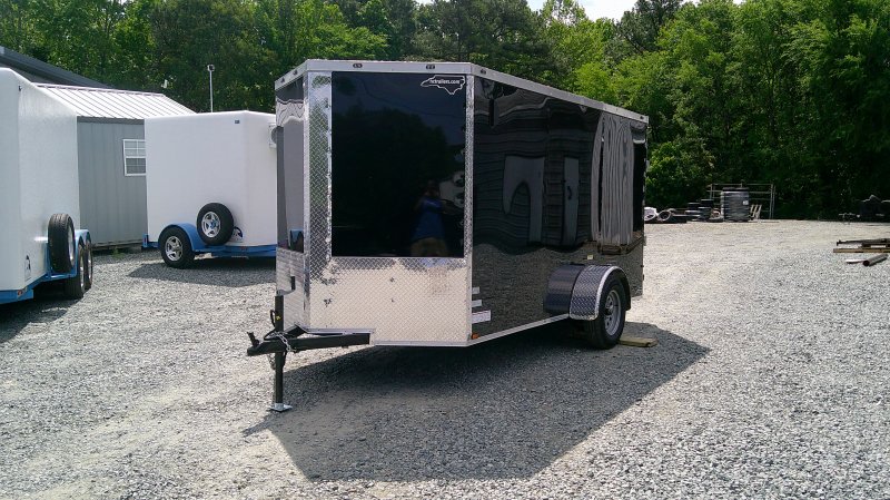 2026 Cynergy 6x12 Enclosed Trailer STD Ramp 3K GVWR