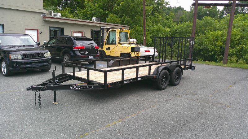 2026 Superior Trailers of GA 6x16 Utility Landscape Trailer 7K GVWR