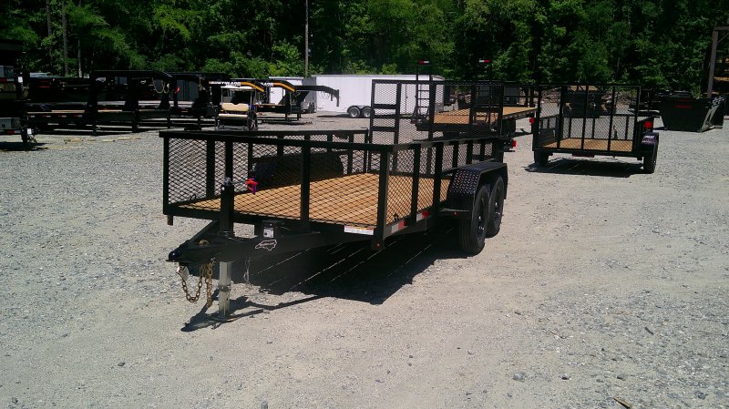2026 Nolan 6x14 Utility Landscape Trailer 24" Mesh 7K GVWR