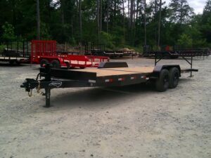 2026 Nolan 7x22 Equipment Trailer Partial Tilt 17K GVWR