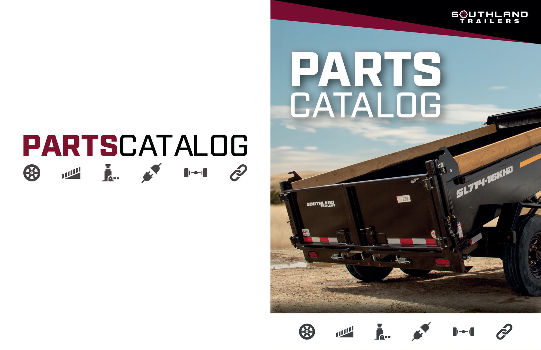 Southland Trailers parts catalog page 1