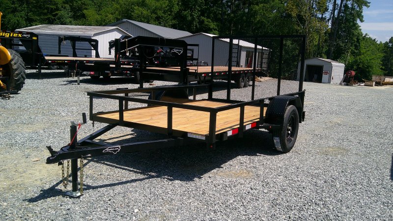 2026 Big Tex 70TV 7x16 Utility Landscape Trailer Metal High Sides