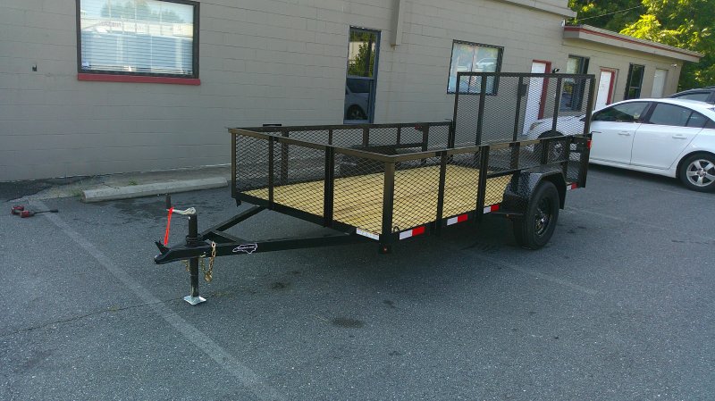 2026 Nolan 6x12 Utility Landscape Trailer 24" Mesh 3K GVWR