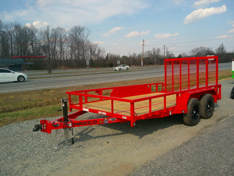 Maxx-D U3X tandem-axle utility and landscape trailer at NC Trailers