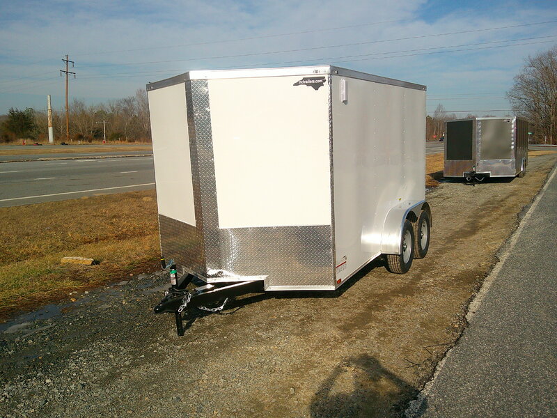2026 Quality Cargo 7x12 Enclosed Trailer STD Ramp 7K GVWR