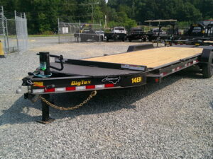 2027 Big Tex 14EH 7x24 Equipment Trailer Mega Ramps 15.4K GVWR