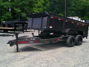 2026 Maxx-D DJB 7x14 Dump Trailer 2' Sides 17K GVWR