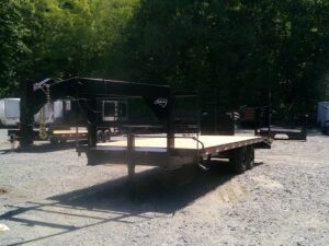 2026 Nolan 8.5x24 Gooseneck Deckover Equipment Trailer 17K GVWR