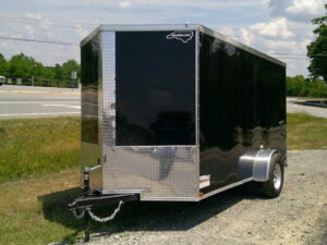 2026 Quality Cargo 6x12 Enclosed Trailer STD Ramp 3K GVWR