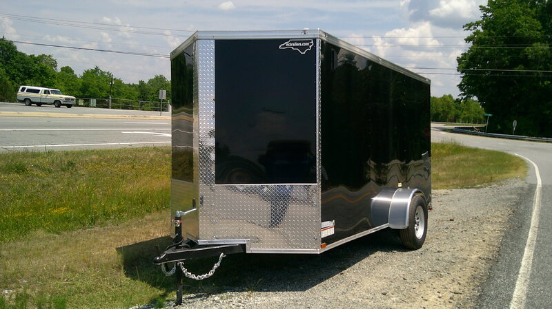 2026 Quality Cargo 6x12 Enclosed Trailer STD Ramp 3K GVWR