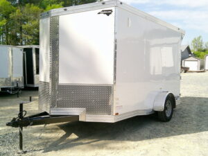 2026 Cynergy 7x12 Enclosed Trailer Pro Series Slant-V Ramp 3K GVWR