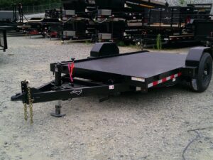 2026 Nolan 7x13 Equipment Trailer Single-Axle Tilt 7K GVWR