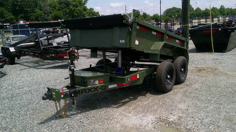 2026 Maxx-D D6B 5x10 Dump Trailer 18" Sides 10K GVWR