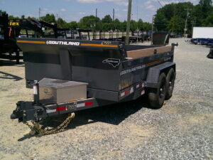2026 Southland SL612-15K 6x12 Dump Trailer 2' Sides 15K GVWR