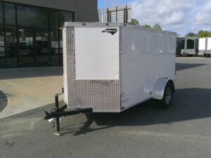 2026 Cynergy 5x10 Enclosed Trailer STD Ramp 3K GVWR