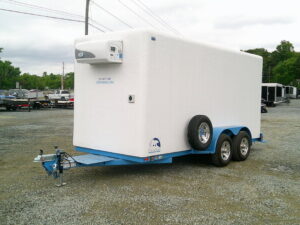 2026 Polar King 6x16 Freezer Refrigerated Trailer Swing Door 10K GVWR