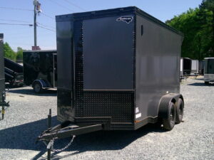 2026 Cynergy 6x12 TA Enclosed Trailer Pro Series with Black out Package and Slant-V Ramp 7K GVWR