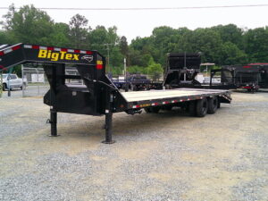 2027 Big Tex 22GN 8.5x30 Gooseneck Deckover Equipment Trailer Mega Ramps 24K GVWR